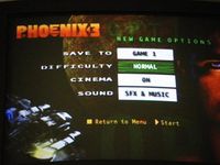 Phoenix 3, capture d'écran
